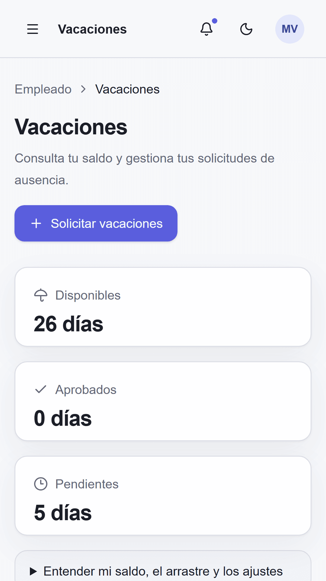 Vacaciones